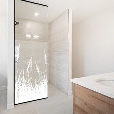 Privacy film, frosted glass