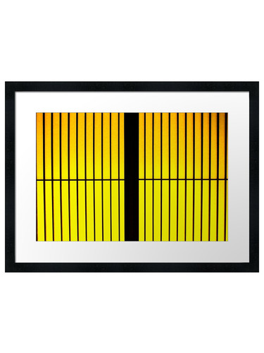 Golden grid shoji screen - shoji,