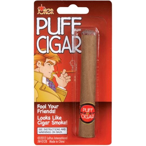 Fake puff cigar prop - puff,