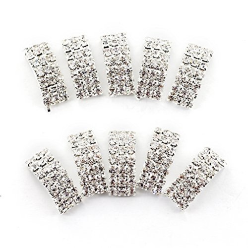 10pcs vaulted rhinestone - 10pcs,