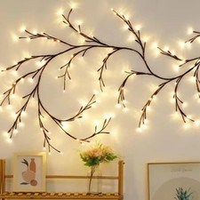 LED Rattan Wall Lamp Vine