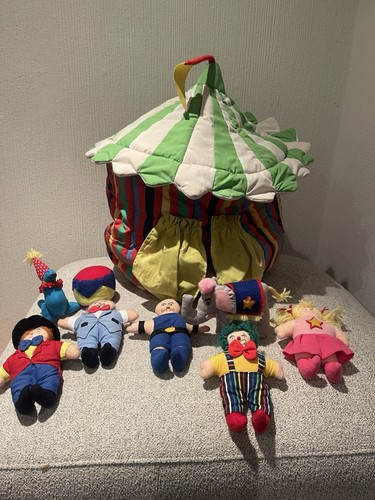 Rare vintage circus playset - circus,