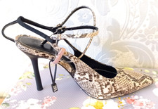 ZARA Beige Snake Skin Pattern