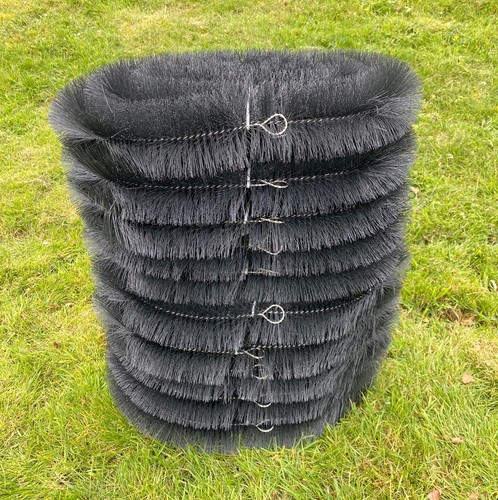 40m black gutter brush - gutter,
