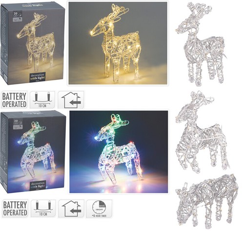 White multi colour - colour, led