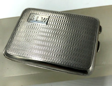Silver Match Book Box Case