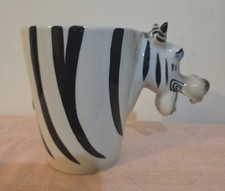 Novelty 3d Zebra Mug