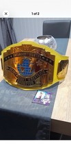 WWE Official (ultimate Warrior ) Replica Yellow Intercontinental Belt