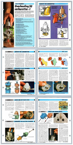 Overhauling carburettor 1 - overhauling,