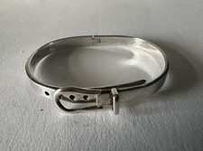 VINTAGE 1980's SILVER BELT