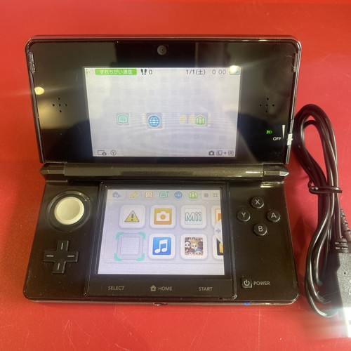 Nintendo 3ds console black - nintendo,
