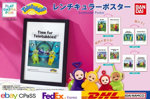 Teletubbies lenticular poster - lenticular,