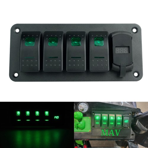 Gang led green light - gang,