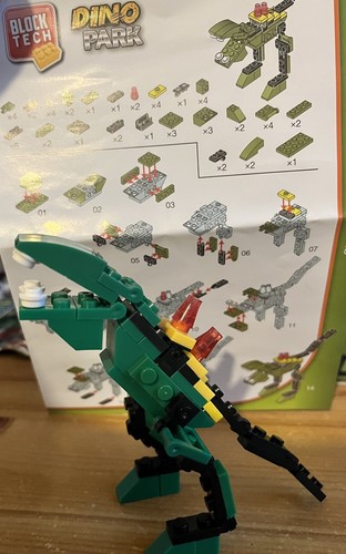 Block tech tyrannosaurus - tech,