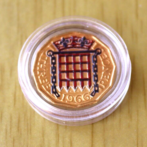 Coloured gold plated 1966 - plated,