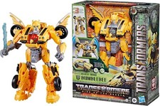 Transformers Toys Rise of the Beasts Film, Beast-Mode Bumblebee Action Figure, A