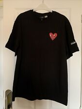 H&M Keith Haring Men’s 100% Cotton Love Heart T Shirt Relaxed Fit Sz Medium NEW!
