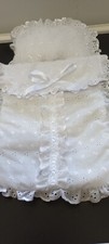 Hand made embroidery anglaise