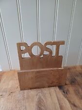 Next Wooden Letter/Post Rack