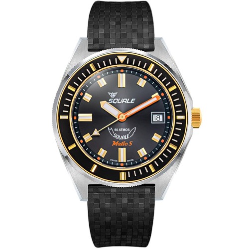 Squale matic black dial - squale, s