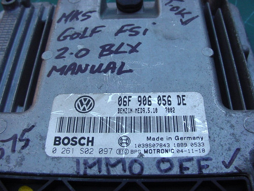 Immo off golf fsi 2 - off*, gt