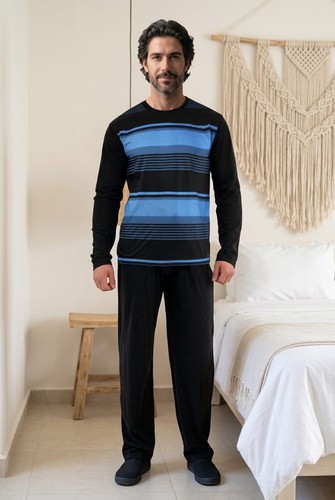 Mens pyjamas cotton - mens,