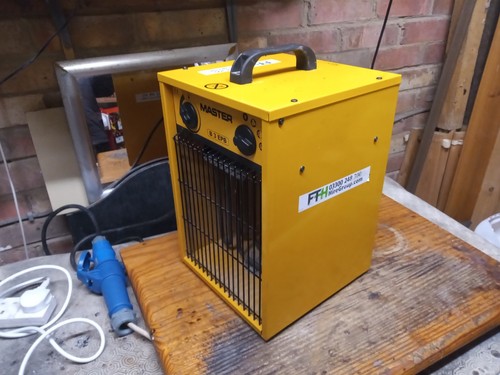 Master industrail fan - master, heater