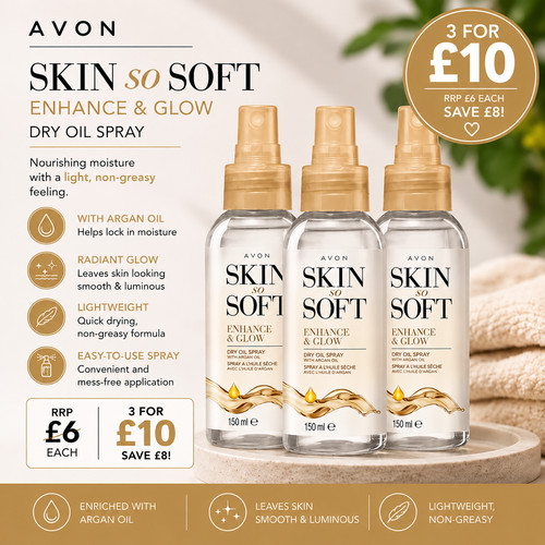 Avon skin soft enhance - enhance, &