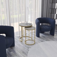 2Pc Round Nesting Stackable