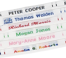 Woven Sew on Name Tapes School