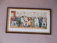 PRINTS BY JEDD LARGE SIZE FRAMED - THE AUDITION - NINE THESPIANS RESTING
