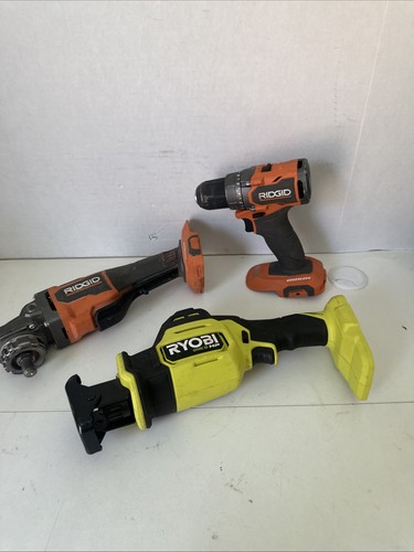 Ridgid tools ryobi - ridgid, 3pcs
