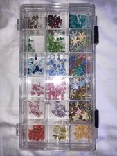 Split Pins - Card Making And Scrapbooking Embellishments In Storage Box