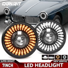 Pair 7" Inch LED Headlights
