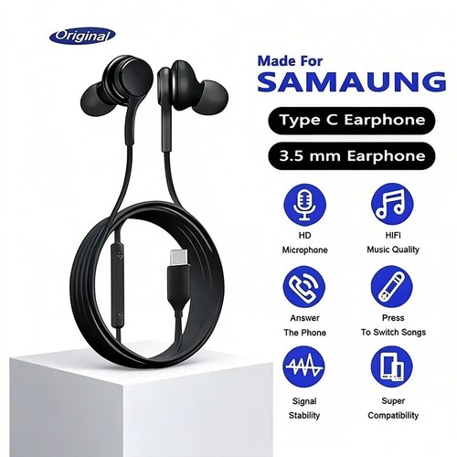 Akg earphones genuine usb type - earphones,