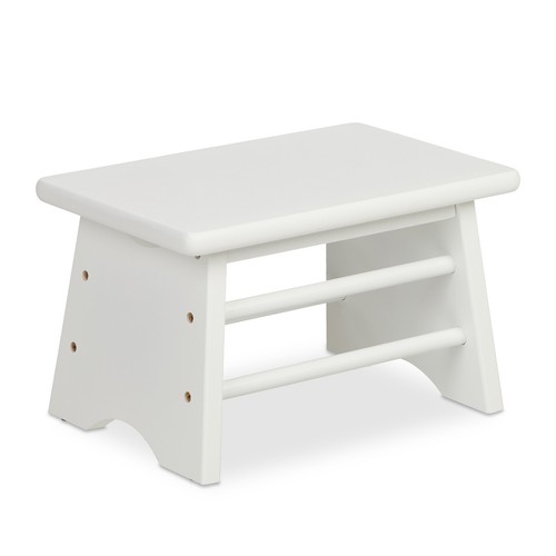 Footstool bamboo step stool - footstool,