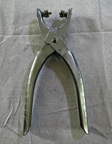 Metal hand hole - punch, pliers