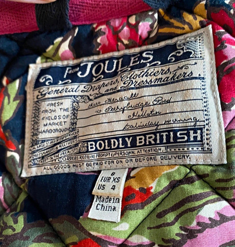 Joules women navy quilted - joules,