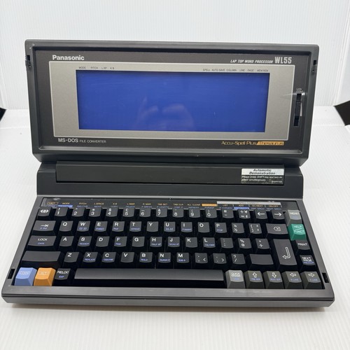 Panasonic wl55 laptop word - wl55,