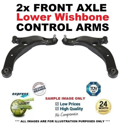 Front axle lower wishbone - axle,