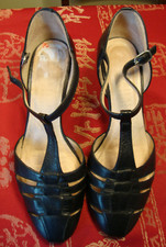 Hispanitas Tilo black leather
