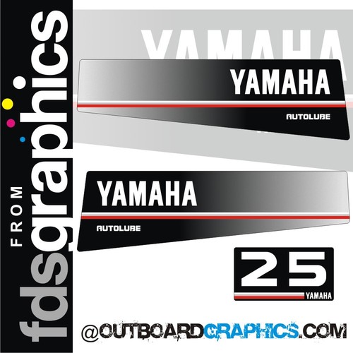 Yamaha 25hp autolube outboard