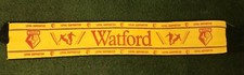 INCREDIBLY RARE Watford 1985/86 Football Scarf 1985 1986 85/86 Season Shirt