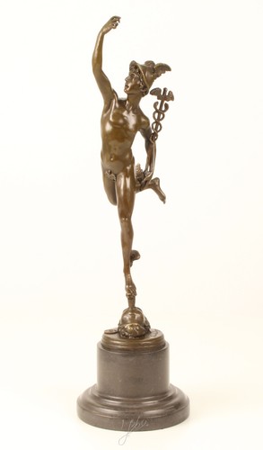 Mythological bronze sculpture - mythological,