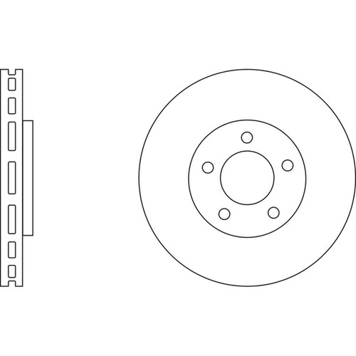 Brake discs vented for - brake,