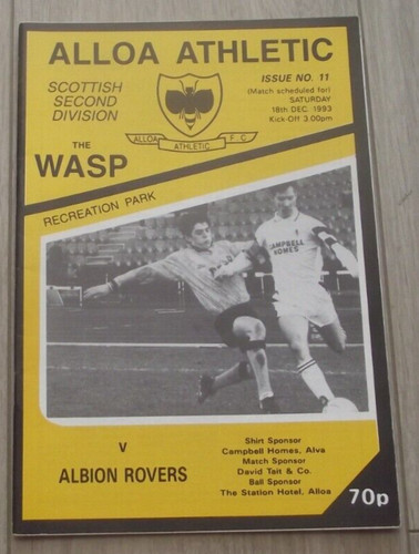 1993 alloa athletic - ,