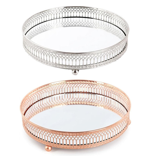 Decorative mirrored tray - tray, |