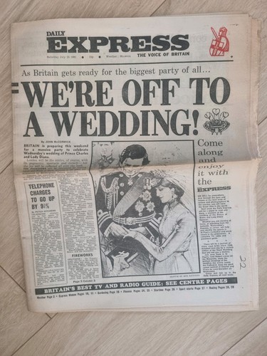 Daily express newspaper - daily,