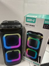 PARTY SPEAKERS WITH FRONT LED