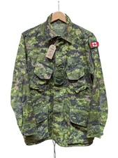 Genuine Canadian Army Issue Woodland Cadpat Camo Combat Shirt 44" Chest #414